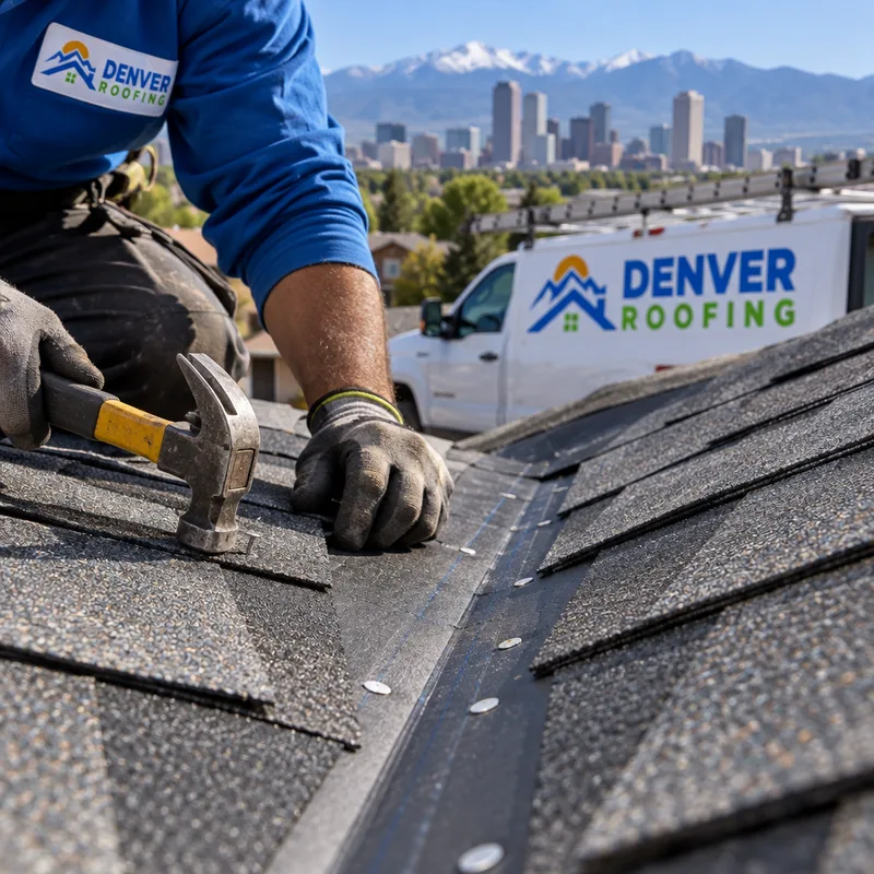 Roof valley with clean shingle cuts, visible liner edge, and a proper nailing pattern