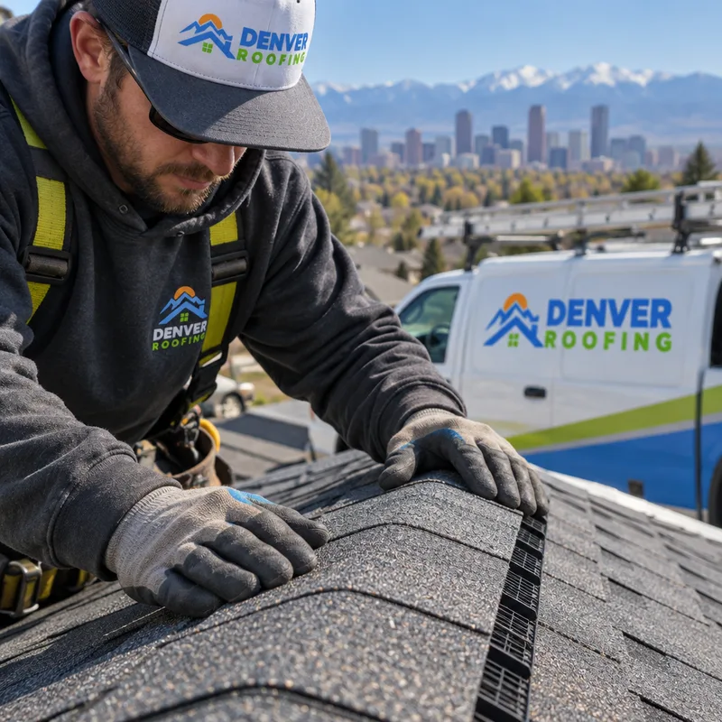 Ridge vent detail with shingles and a consistently installed ridge cap